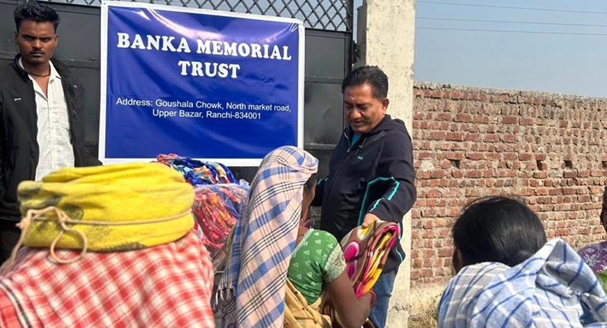 Blanket Distribution Drive in Khatanga Village